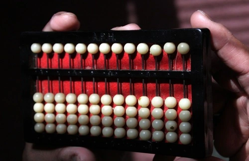 Using an Abacus