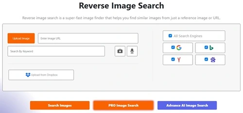 Reverse Image Search