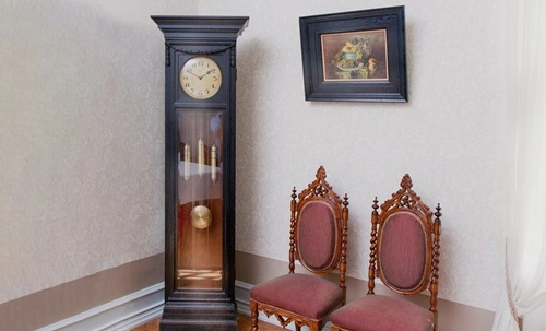 Grandfather Clock and a Grandmother Clock