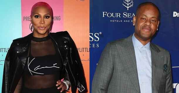 Tamar Braxton and Vincent Herbert