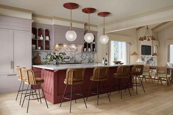 Interior rendering of Fairway Home in Wild Skies style, Florida, USA, crafted by RNDR