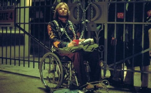 Jon Voight in a Wheelchair